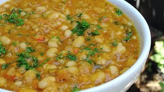 Frijoles Blancos  Como preparar unos deliciosos Blanquillos [upl. by Atsira]