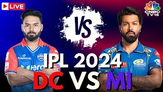 IPL 2024 LIVE DC Vs MI LIVE Match  Delhi Capitals Vs Mumbai Indians LIVE Score  DC Vs MI  N18L [upl. by Rhody791]