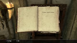 A Kiss Sweet Mother Books of Skyrim Read Aloud [upl. by Marji]