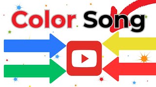 Color Song for Toddlers  Color Names in English [upl. by Regdirb]