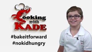 Cooking with Kade makes Mini Pecan Tarts bakeitforward nokidhungry [upl. by Anabel]