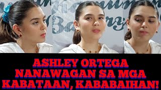 ASHLEY ORTEGA NANAWAGAN PARA SA MGA LOLANG INABUSO [upl. by Froh]