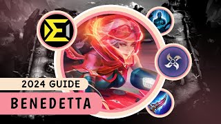 Benedetta 2024 New Best Item Build and Emblem Set  Mobile Legends [upl. by Enawd]