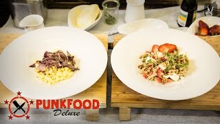 Käsespätzle in zwei Varianten Lieblingsessen bei Punkfood Deluxe [upl. by Oidivo401]