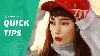 A Few QUICK TIPS For Painting PORTRAITS And Doing Studies [upl. by Zizaludba466]