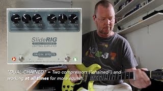 Origin Effects SlideRIG DualChained Limiting Amplifier [upl. by Amlez786]