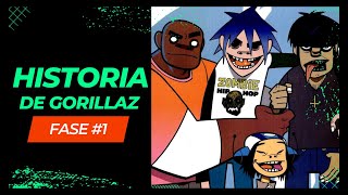 Historia completa de Gorillaz Fase 1 [upl. by Attehcram991]