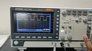 GWINSTEK GDS 1000B demo [upl. by Wooldridge799]