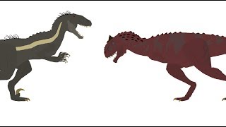 Indoraptor vs Carnotaurus [upl. by Aviv]