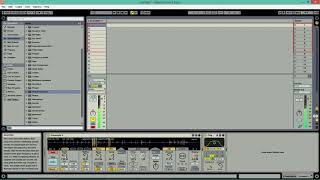 Ableton Granulator Ambient Session Screencast [upl. by Rosalyn]