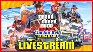 GTA 5 Online  SOLO Money Grinding With Cluckin Bell amp Vehicle Robberies  OddManGaming Livestream [upl. by Kant837]