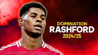 Marcus Rashford 202425  Skills amp Goals DOMINATION [upl. by Vanden]