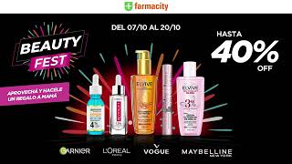 ¡Llegó Beauty Fest a Farmacity [upl. by Felske]