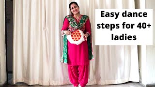 Agg Paniya Ch  Surinder Kaur  Easy dance steps for ladies [upl. by Nevin]