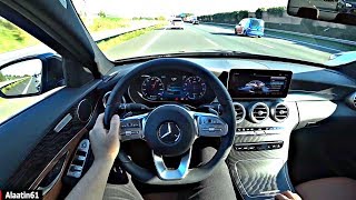 The Mercedes C Class 2020 POV Test Drive [upl. by Nievelt]