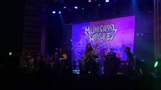 Municipal Waste  Unleash The Bastards Live  The Regent Theater 1916 [upl. by Slrahc]