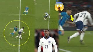 Kobbie Mainoo UNFORGETTABLE England debut vs Brazil 🔥 What a performance 👏🏼 [upl. by Ikciv]