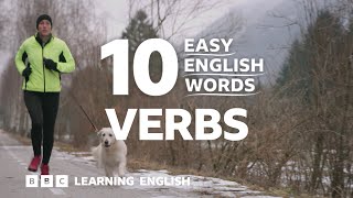 10 Easy English Words Verbs 🚶🏻‍♀️😭🏃🏿😴 [upl. by Olathe]