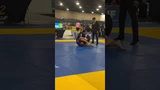 Triangle Armbar ​⁠IBJJF Ft Lauderdale Open [upl. by Mettah]