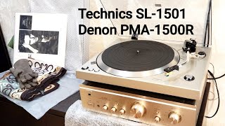 Technics SL1501 with Technics EPC270C working video sn DA8602A192 [upl. by Ademordna]