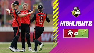 Molineux Leads Renegades With All Round Performance  Melbourne Renegades v Sydney Thunder  WBBL10 [upl. by Tonry]