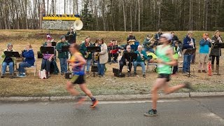 Front Row Band serenades 6000 runners in Alaska Heart Run [upl. by Akinet]