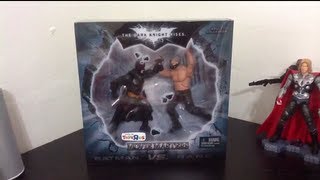 Movie Masters The Dark Knight Rises 2Pack Batman Vs Bane Toys quotRquot Us Exclusive Figure Review [upl. by Bovill617]