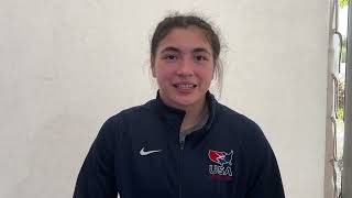 Cristelle Rodriguez wins gold at the 2024 U20 World Championships [upl. by Notslah]