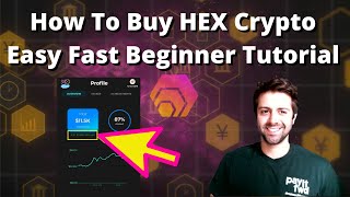 👉 How To Buy HEX Crypto  Fast Easy Beginner Tutorial [upl. by Daphne]