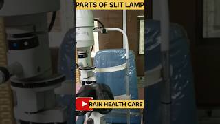 parts of slit lamp [upl. by Llerrem]