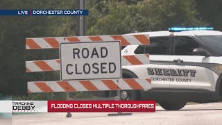 Flooding closes many thoroughfares in Dorchester County [upl. by Seaman]