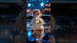 The baby terrified the audience on AGT americasgottalent magic miracle agt shorts fusion [upl. by Syverson854]