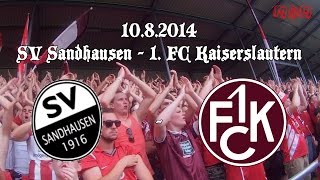 SV Sandhausen 11 1 FC Kaiserslautern  1082014  Heimspiel in Sandhausen  Alle Tore [upl. by Azer]