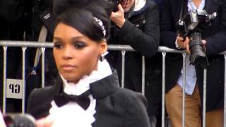 Janelle MONAE  Paris Fashion Week 6 october 2015 show Chanel [upl. by Uzia352]