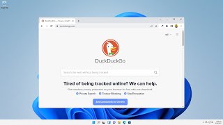 How to Make DuckDuckGo Default Search Engine on Windows 11 [upl. by Barde]