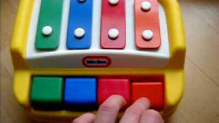 Piano  xylophone Little Tikes [upl. by Ahseinet]