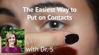 The Easiest Way to Put on Contacts [upl. by Bromley]