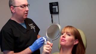 Lip Injections with Dr Janowski and Restylane Defyne at Sonata Aesthetics [upl. by Olympie]