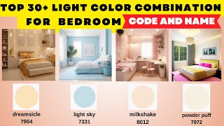 2024 Interior Design Trends Top 30 Asian Paints Light Colour Combination With Code For Bedroom [upl. by Leksehc645]