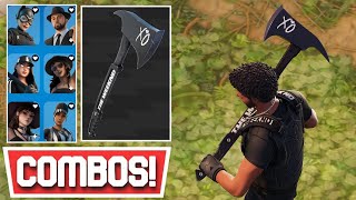 NEW BEST AXEO PICKAXE COMBOS  Fortnite [upl. by Friedman]