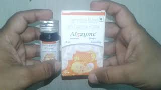 Al5zyme Drops review Best Carminative Mixture with Digestive Enzyme [upl. by Bonina832]