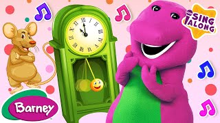 Hickory Dickory Dock  Classic Nursery Rhymes  Barney  9 Story Sing amp Dance [upl. by Danyelle]