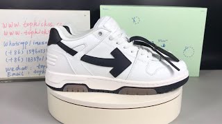 OffWhite Out Of Office Sneakers White Black ReviewTopkickss [upl. by Nuncia]