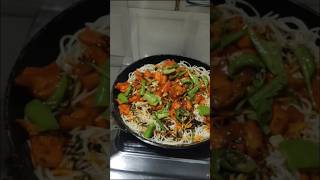 Chilly chicken oil chowmin kimchi falvor subscribe share ytshorts shorts kitchenfood33 [upl. by Aicac]