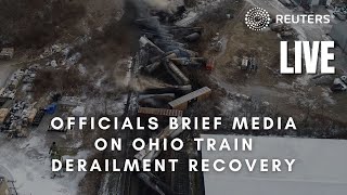 LIVE FEMA briefing on East Palestine train derailment recovery [upl. by Eirahcaz333]