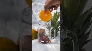 Try this detox water🫙  for glowing🌟 skin  detox water  healthy for every people skin tone🫙 [upl. by Teilo]