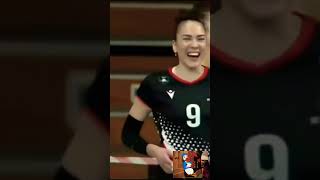 🇺🇦Yuliya Gerasymova shorts volleyball video sports trending shortvideo short usa india [upl. by Sebbie458]