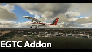 MSFS20 EGTC  Cranfield Airport Addon Trailer [upl. by Utter]