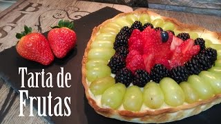 Tarta de frutas fácil y económica [upl. by Kursh]