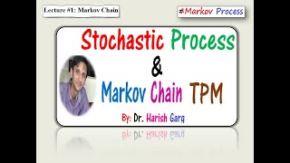 Lecture 1 Stochastic process and Markov Chain Model  Transition Probability Matrix TPM [upl. by Llemart]